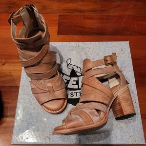 brand new freebird genuine leather heels